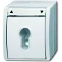 Busch-Jaeger Ocean 2712 SLW-54 presa SCHUKO da parete, IP44, bianco 2CKA001101A0924