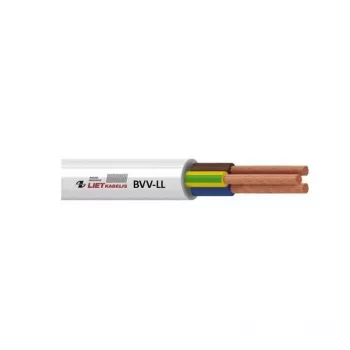 BVV-LL 3X2.5 BIANCO 50M Cavo elettrico