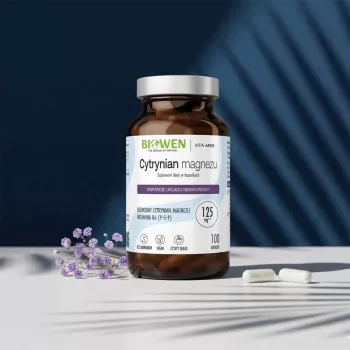 BWN BIOWEN Magnesio citrato – Integratore alimentare per persone – 100 capsule