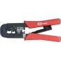 C.K Tools Pinza crimpatrice a cricchetto per connettori modulari, 250 mm (430028)