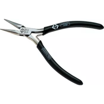 C.K Tools T3772 pinza a punte dritte 120 mm lucidata a specchio giunto box taglienti di precisione