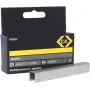 C.K Tools Tipo 140 Punti in acciaio zincato 12 mm gambo 10,6 mm dorso, confezione da 1000 (496004)
