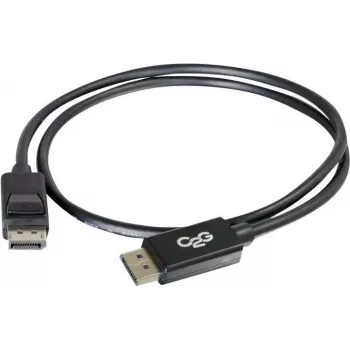 C2G cavo DisplayPort 5,0m con blocco, connettore maschio-connettore maschio, nero 84403