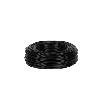 CABLETECH Cavo Coassiale R-TV RG-59 (200m/Rotolo, nero)