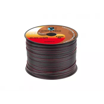 CABLETECH cavo per altoparlanti 0,75mm nero