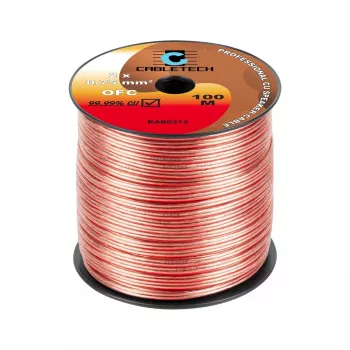 CABLETECH cavo per altoparlanti OFC 0,75 mm