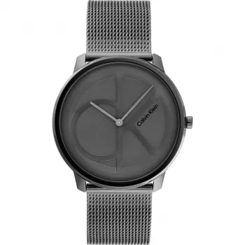 CALVIN KLEIN MAN 25200030 40mm orologio al quarzo analogico argento maglia in acciaio inox