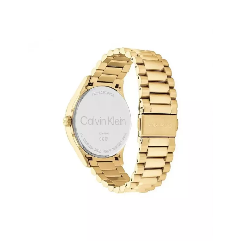 Calvin Klein Orologio uomo 25200229 40mm argento acciaio pelle nera