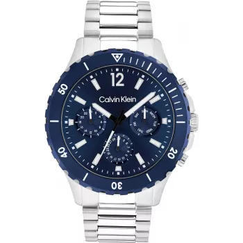 Calvin Klein Orologio da uomo Minimal Extension 25200115 44mm Acciaio inox Mesh