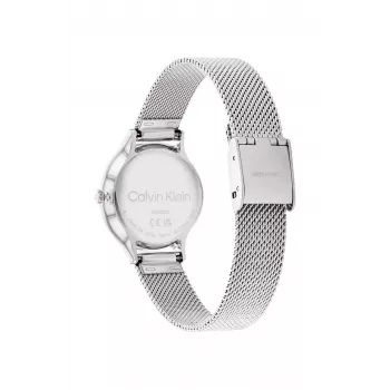 CALVIN KLEIN Orologio da donna 25200058 28mm argento acciaio inox mesh