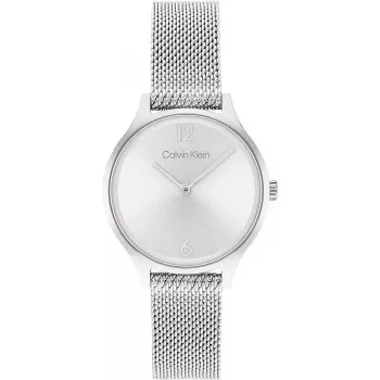 CALVIN KLEIN Orologio da donna 25200058 28mm argento acciaio inox mesh