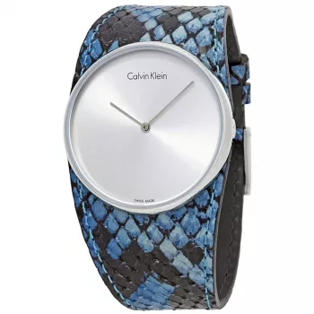 Calvin Klein Orologio donna K5V231V6 39mm Acciaio inox Argento