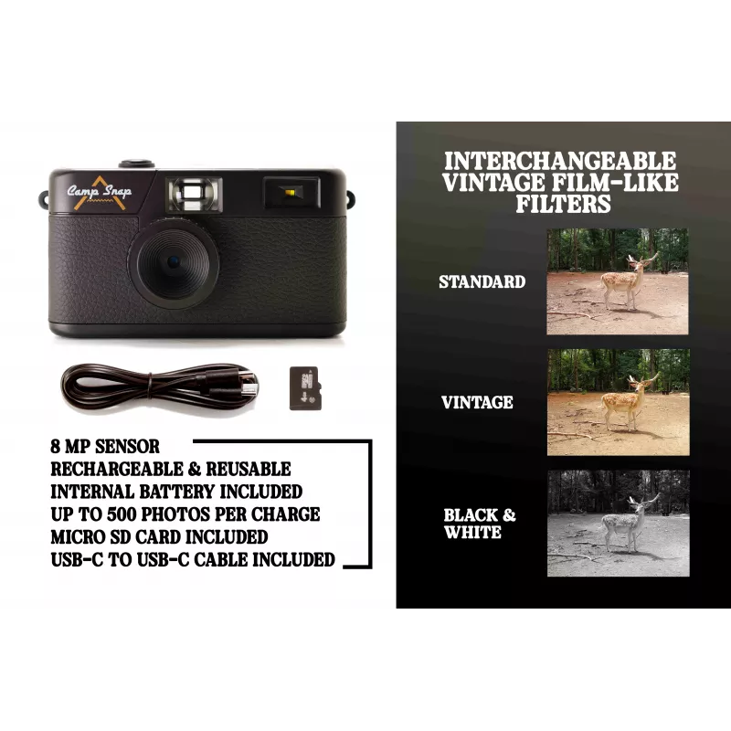 Camp Snap CS-V105-BK-WW nero