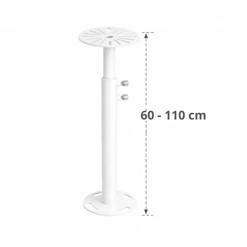 Camsafe CS20-PSO B supporto a parete per telecamere dome e bullet, bianco