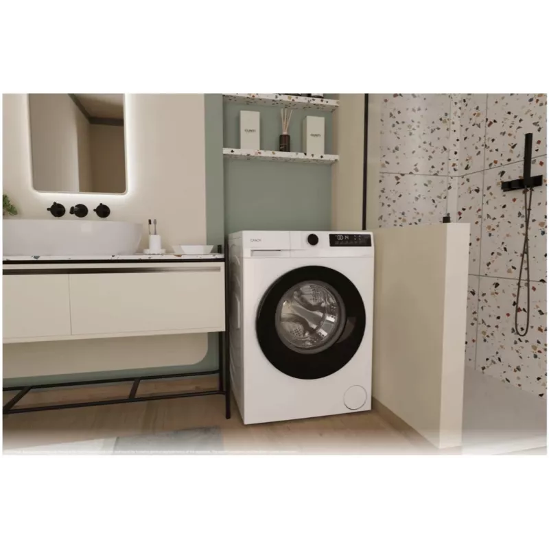 Candy GD 39B8-S lavatrice a carica frontale, 9 kg, 1400 giri/min, classe energetica A, bianco