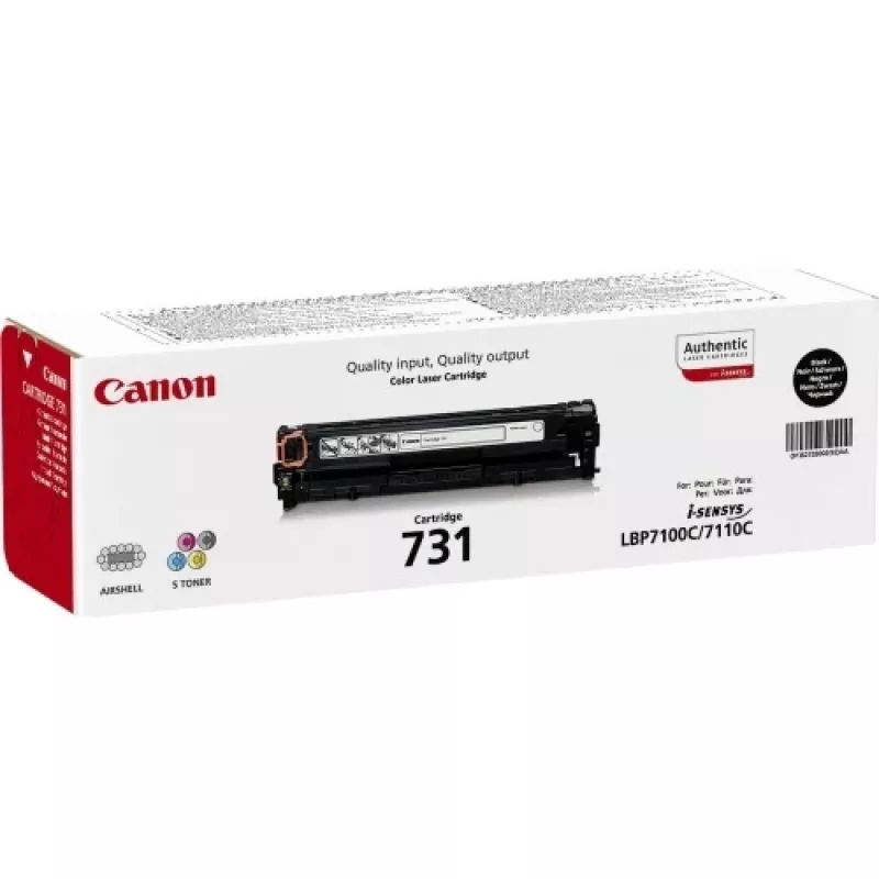 Canon CRG 731 (6272B002) cartuccia toner, nero
