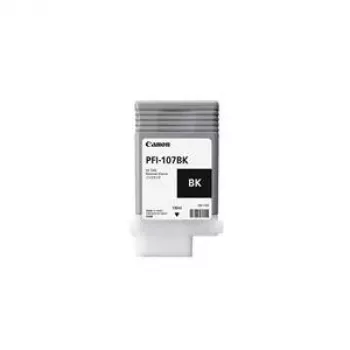 Canon PFI-107BK cartuccia inchiostro originale nera 130ml (6705B001AA)