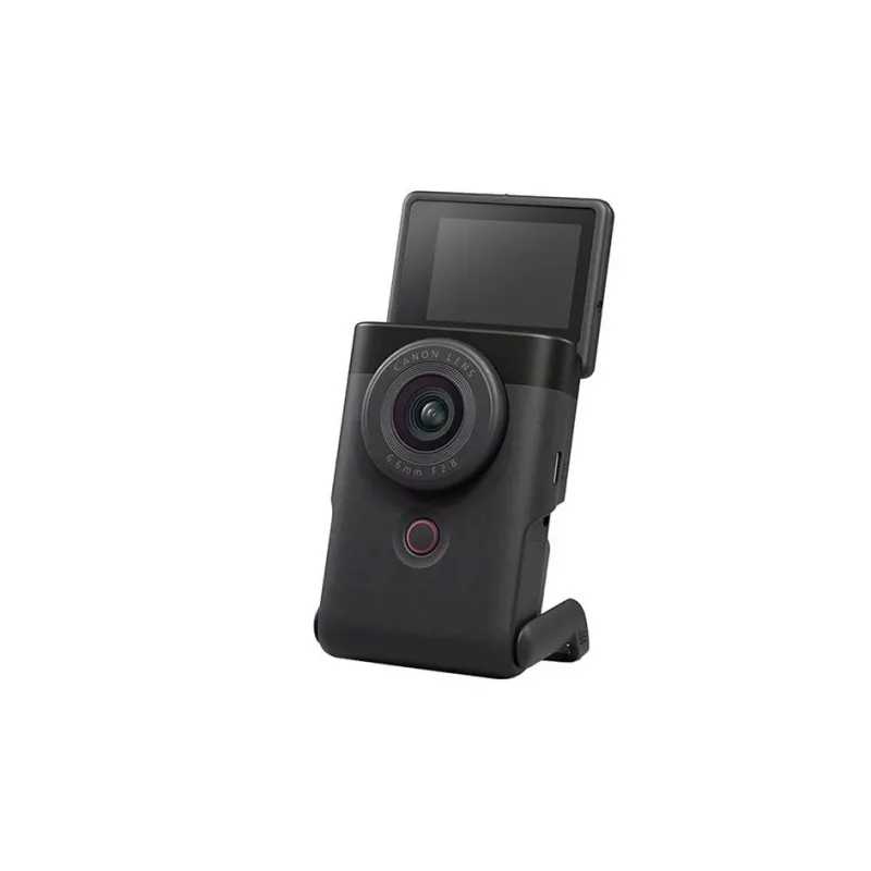 Canon PowerShot V10 nero kit vlogging fotocamera 4K UHD 1 pollice CMOS con mini treppiede impugnatura