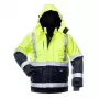 Canvas Giacca da lavoro Hi-Vis WJ-8946 giallo/blu navy M