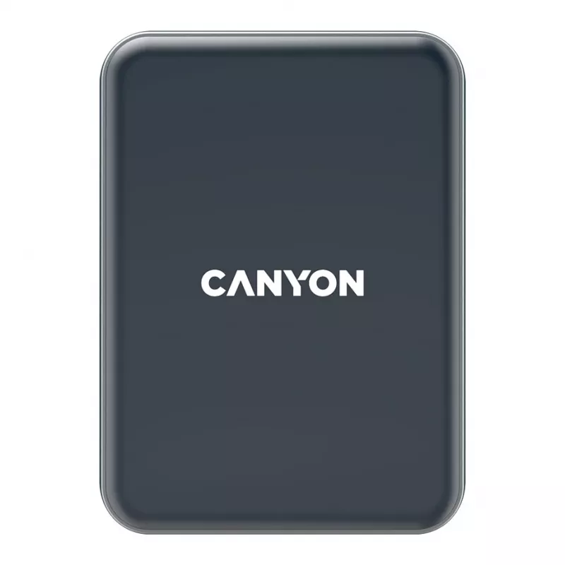 CANYON CH-15 Supporto auto e caricatore wireless MegaFix, 15W, USB-C, nero