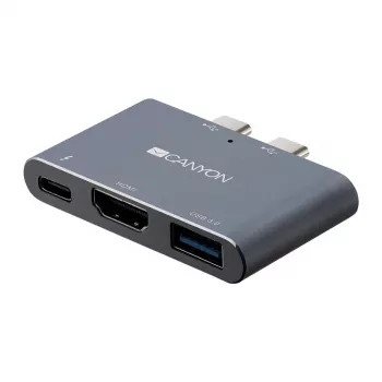 CANYON DS-1 Hub Thunderbolt 3 3-in-1 Space Grey