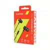 CANYON EP-3 Cuffie in-ear con microfono, cavo piatto 1,2 m, grigio scuro