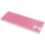 CANYON Tastiera OnType 10 Low Profile EN Cablata Rosa