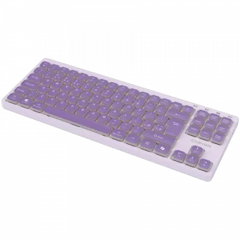 CANYON Tastiera OnType 10 Low Profile EN Cablata Viola
