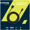 CANYON MFI-12 Cavo USB-A to Lightning 2m bianco