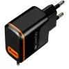 Canyon caricabatterie da parete con cavo USB Type-C, 2.1A, nero
