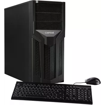 CAPTIVA Workstation I75-756 PC desktop, Intel Core i7, 32GB DDR4, 1TB SSD, Windows 11 Pro
