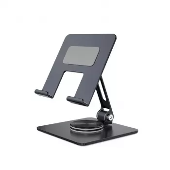 Capture supporto per tablet pieghevole girevole a 360 gradi, nero (CA-TAB1-STAND)
