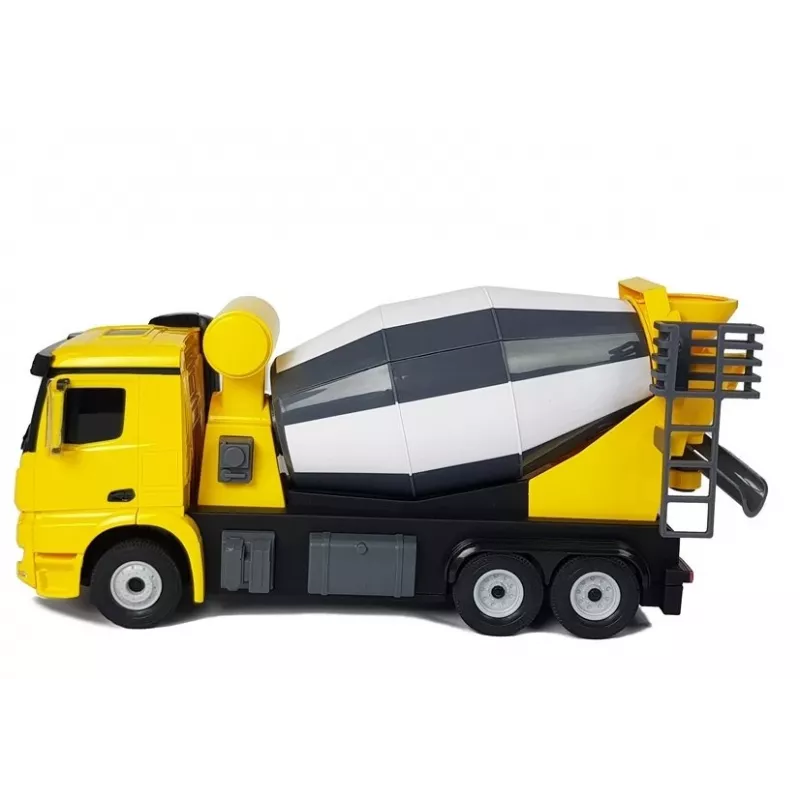 Auto R/C Mercedes-Benz Arocs Rastar 1:14 gialla