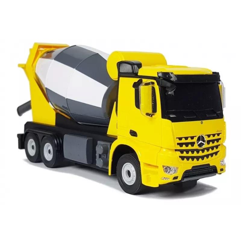 Auto R/C Mercedes-Benz Arocs Rastar 1:14 gialla