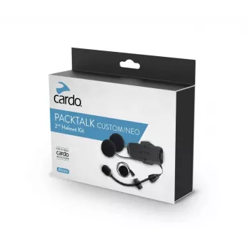 Cardo PT CUSTOM 2ND HELMET KIT - Nero
