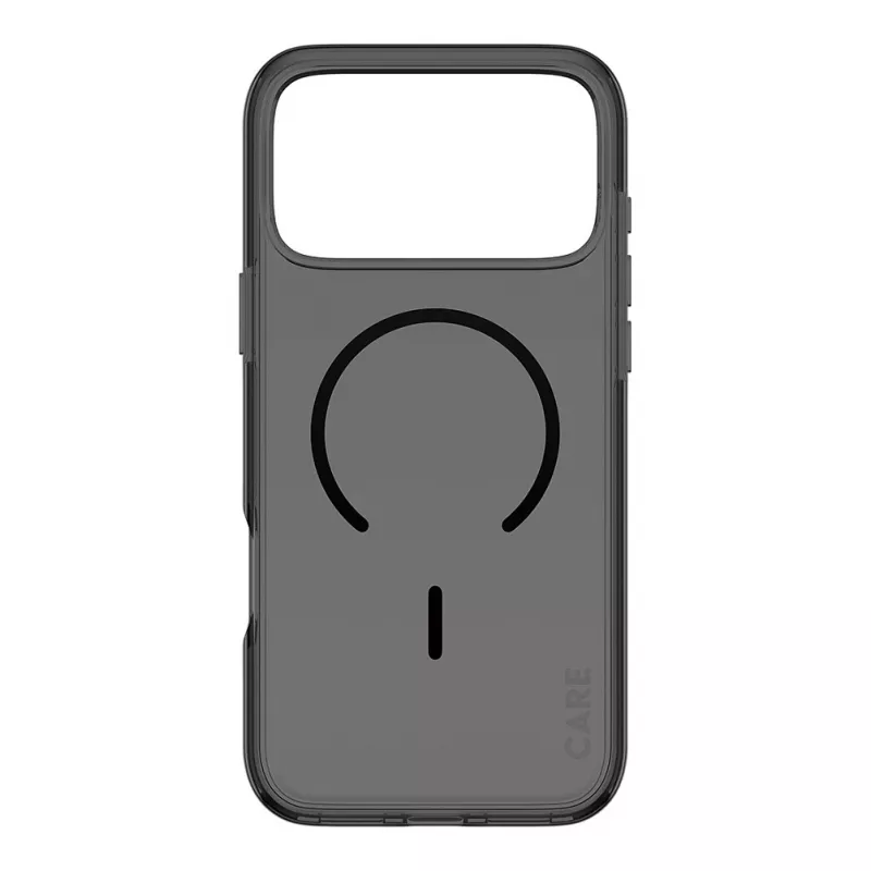 CARE by PanzerGlass custodia Smokey con MagSafe nero per iPhone 17 Pro Max