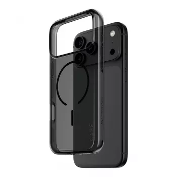 CARE by PanzerGlass custodia Smokey con MagSafe nero per iPhone 17 Pro Max