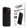 CARE by PanzerGlass Solo custodia in pelle vegana nera compatibile MagSafe per iPhone 17 Pro