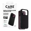 CARE by PanzerGlass Solo custodia in pelle vegana nera compatibile MagSafe per iPhone 17 Pro