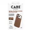 CARE by PanzerGlass Solo custodia in pelle vegana marrone compatibile MagSafe per iPhone 17 Pro