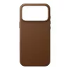 CARE by PanzerGlass Solo custodia in pelle vegana marrone compatibile MagSafe per iPhone 17 Pro Max