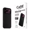 CARE by PanzerGlass Solo custodia in pelle vegana compatibile MagSafe per iPhone 17 Pro Max - nero