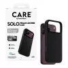CARE by PanzerGlass Solo custodia in pelle vegana compatibile MagSafe per iPhone 17 Pro Max - nero