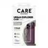 CARE by PanzerGlass Urban Explorer custodia trasparente con MagSafe nero per iPhone 17 Pro Max