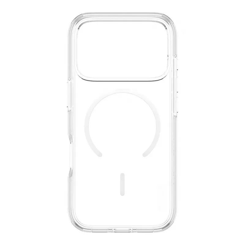 CARE by PanzerGlass Urban Explorer custodia trasparente con anello MagSafe bianco per iPhone 17 Pro