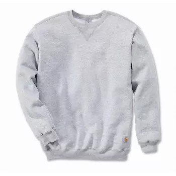 Carhartt felpa girocollo Midweight uomo Heather Grey