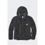 Carhartt giacca uomo Washed Duck con interno Sherpa nero Large