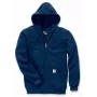 Felpa con cappuccio e zip Carhartt - New Navy