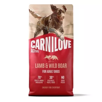 Carnilove Active Dog agnello e cinghiale Adult 12kg
