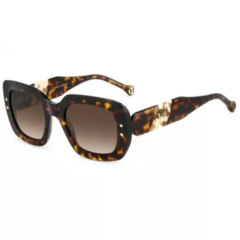 Carolina Herrera HER0186SC9K Donna Occhiali da sole - Acetato Montatura geometrica - Lente 52mm - UV400